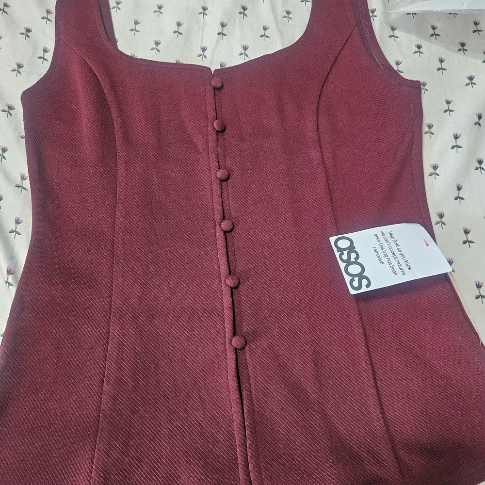 ASOS Deep Burgundy Blouse - Picture 4 of 4